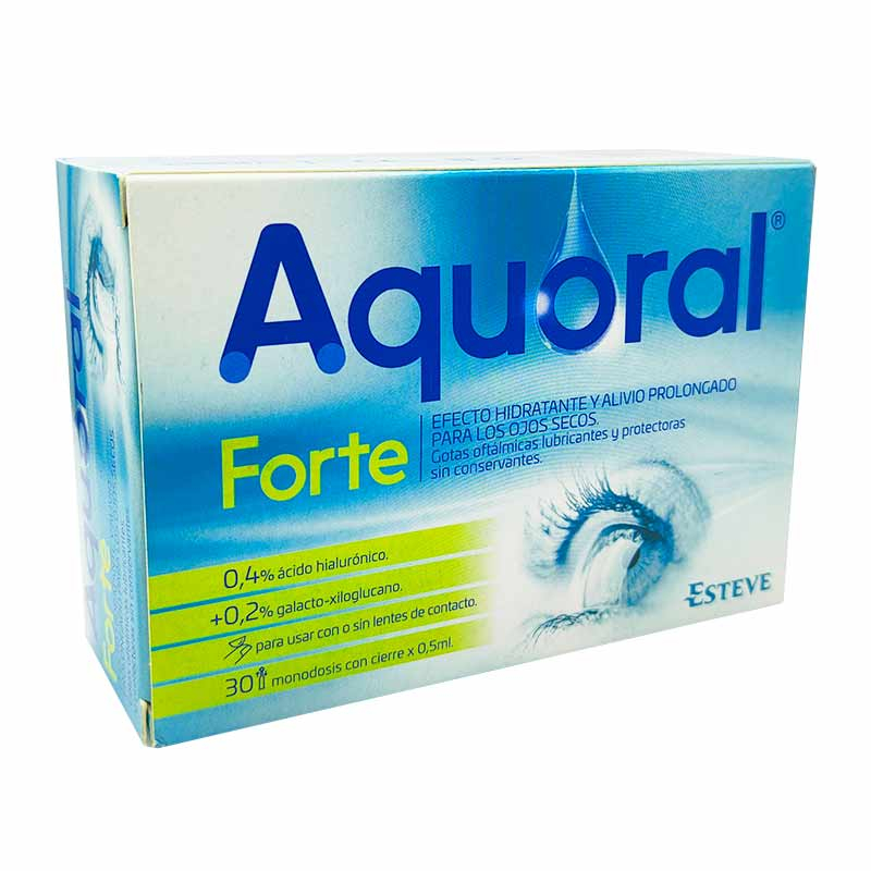 AQUORAL Forte 30 Monodosis 0,5 ml