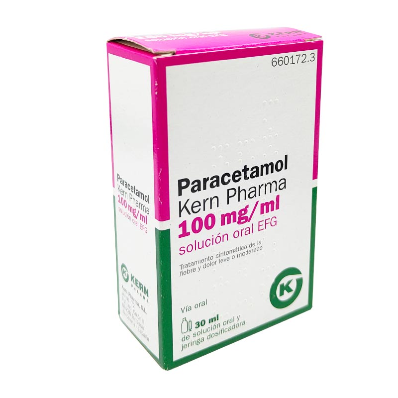 Comprar Paracetamol Kern Pharma Efg 100 Mg/Ml Solucion Oral 30 Ml