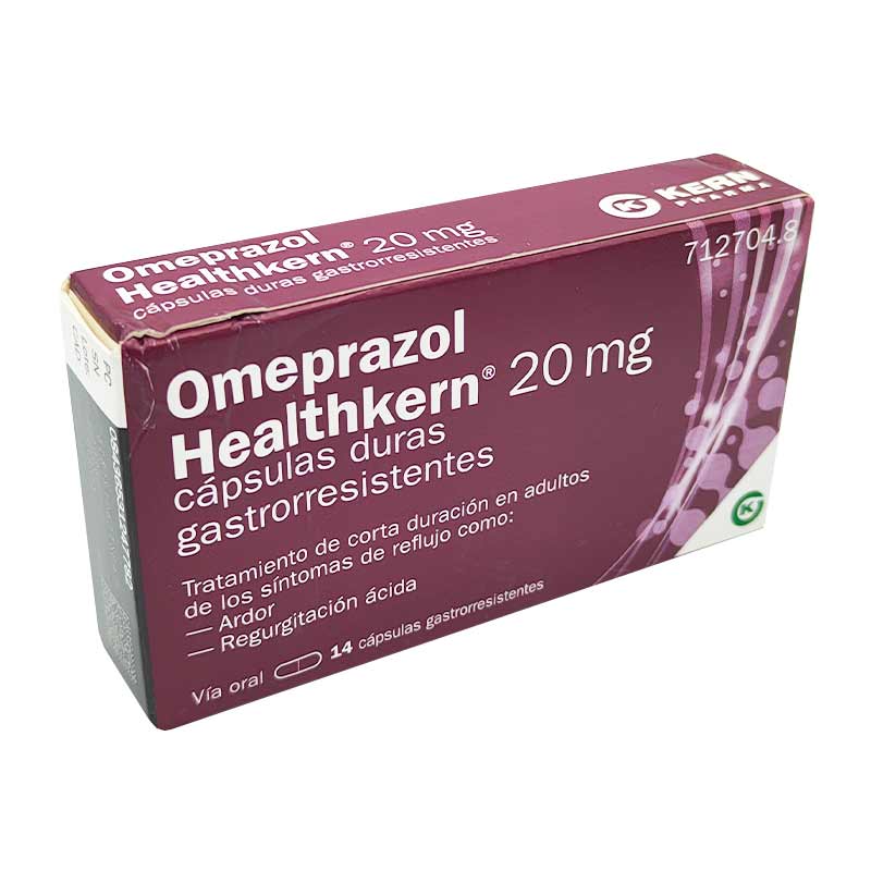 Comprar Omeprazol Healthkern 20 Mg 14 Cápsulas Gastrorresistentes