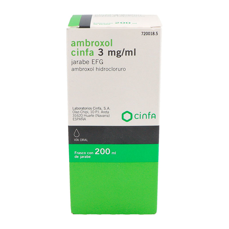 Comprar Ambroxol Cinfa 3 Mgml Jarabe Efg