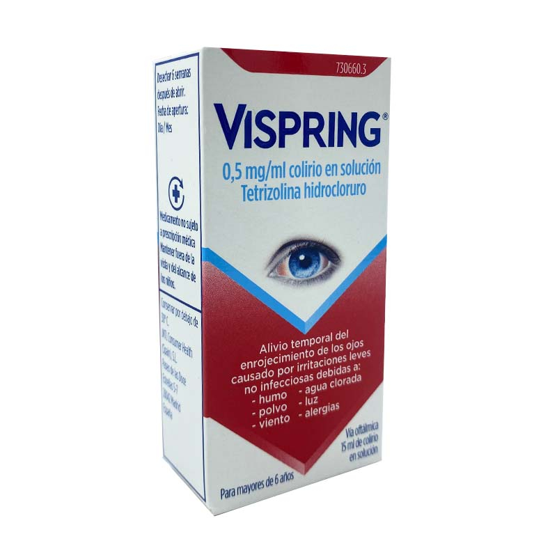 Comprar Vispring 0,5 Mg/Ml Colirio En Solucion