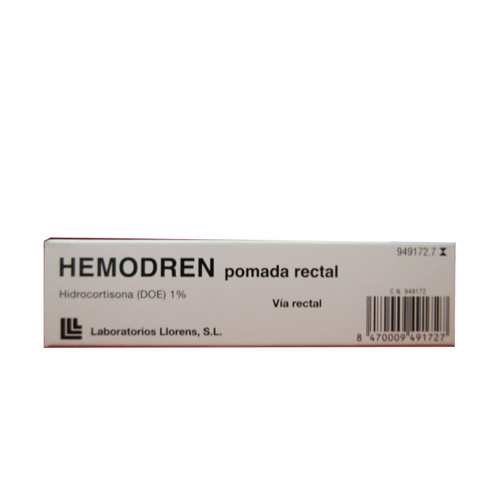 Comprar Hemodren Rectal Mg G Pomada Rectal G