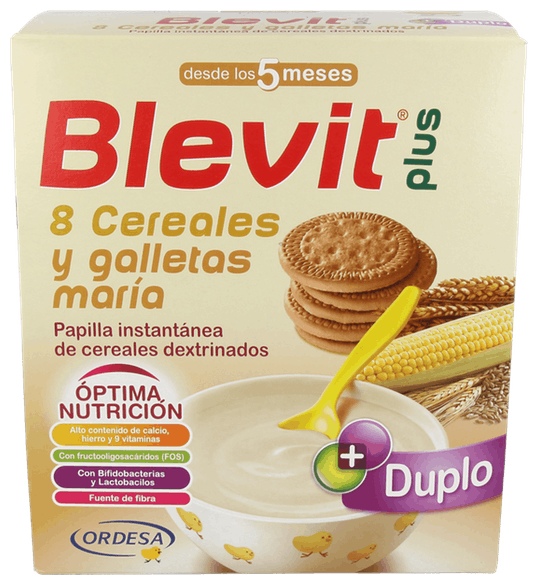 Papilla 8 Cereales Galletas María Nutriben 600gr - La Farmacia de Alba