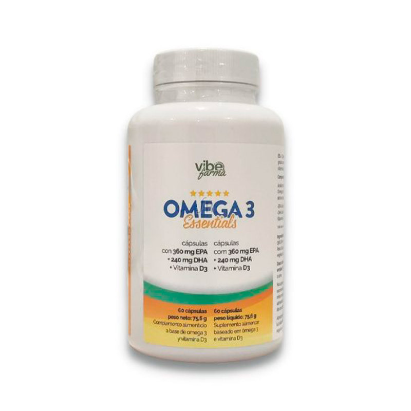 Vibefarma Omega 3 Essentials 60 cápsulas