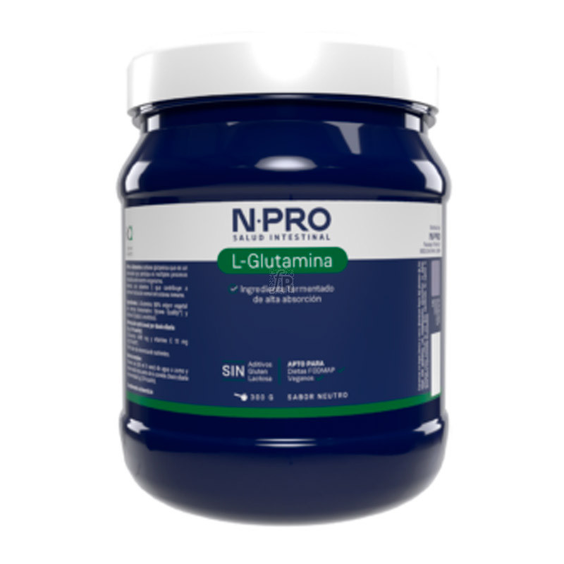 NPRO L-Glutamina 300 gr Sabor Nautro