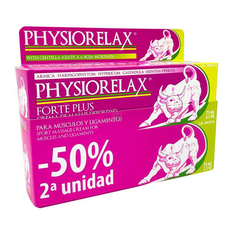 Duplo Physiorelax Forte Plus 75Ml X2