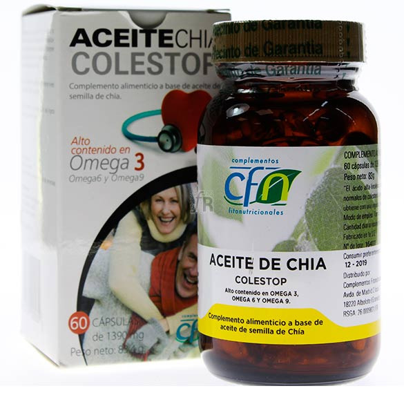 Aceite Chia Eco Caox-2 (Salvia Hispanica) 60Perlas