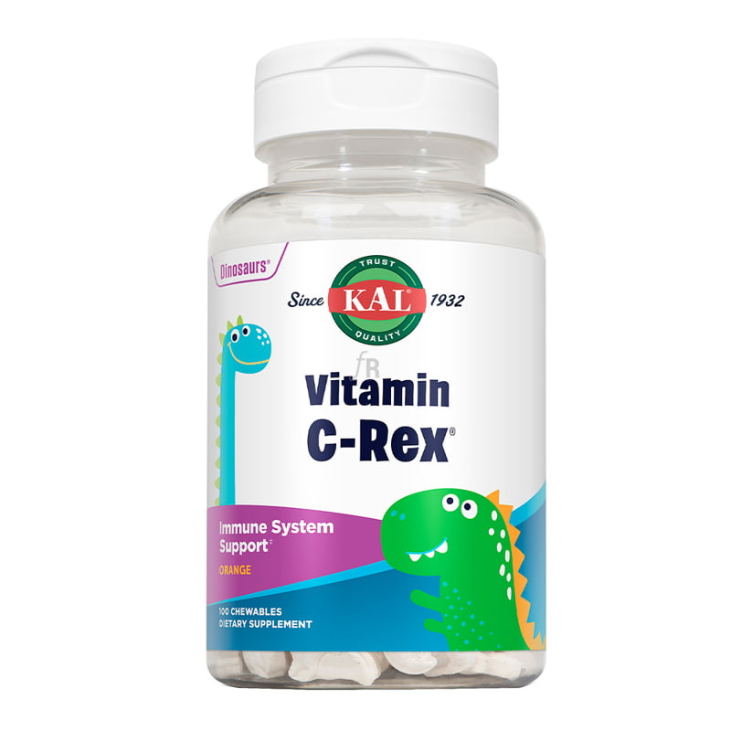 Kal Vitamina C Rex 100 Dinosaurios Masticables