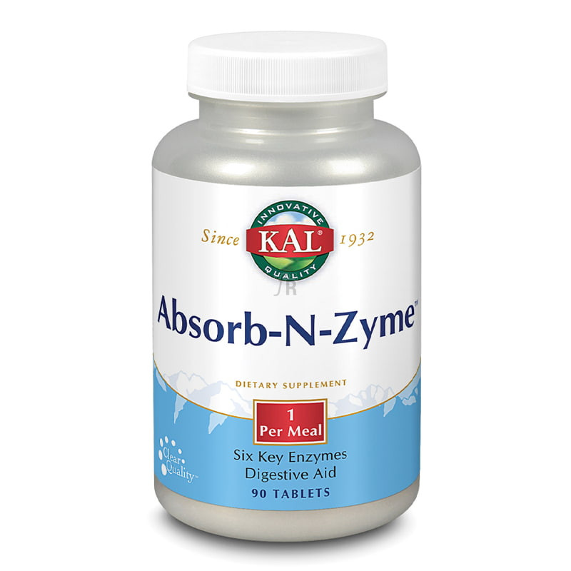Absorb-N-Zyme 90 Tabletas Solaray