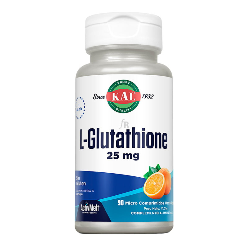 Solaray L-Glutathione 25Mg 90 Compr. Kal