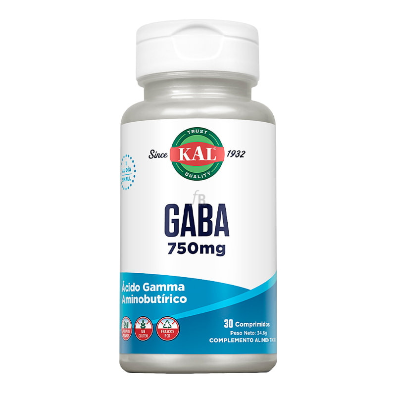 Kal Small Gaba 750 Mg 30 Comprimidos