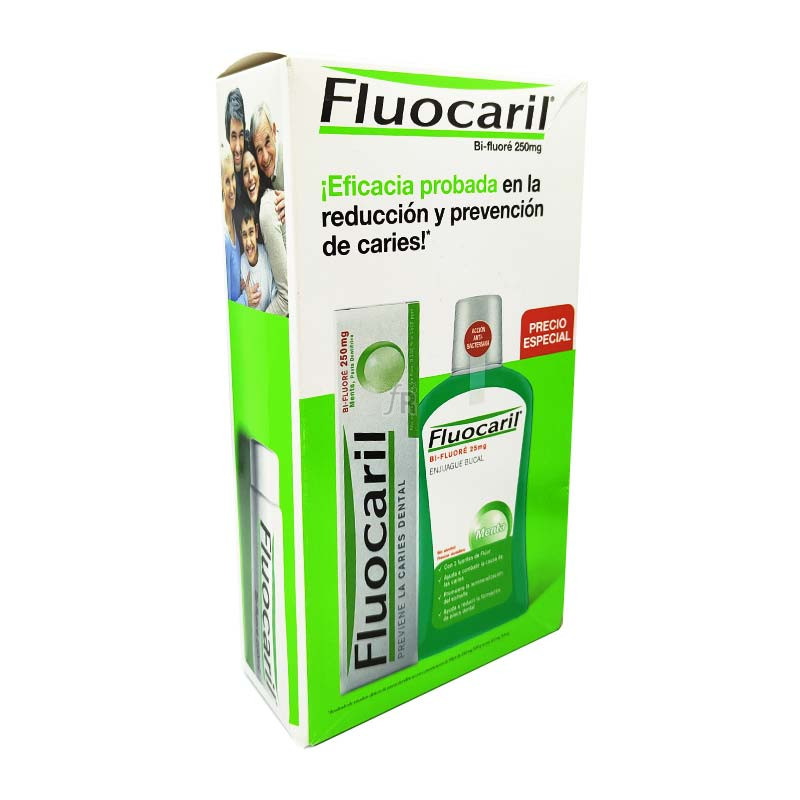 Fluocaril pack Pasta 125Ml + Colutorio 500 Ml 