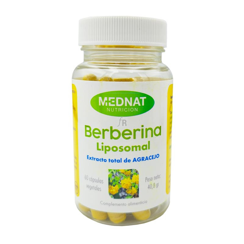 Berberina Liposomal 60 Cápsulas Mednat