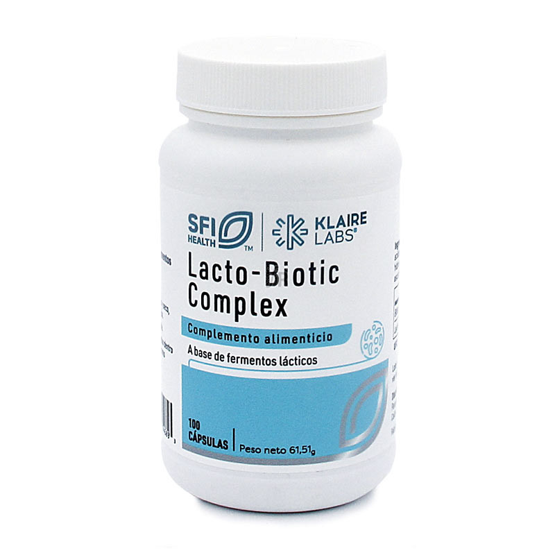 Lacto-Biotic Complex 100 Cápsulas Klaire 