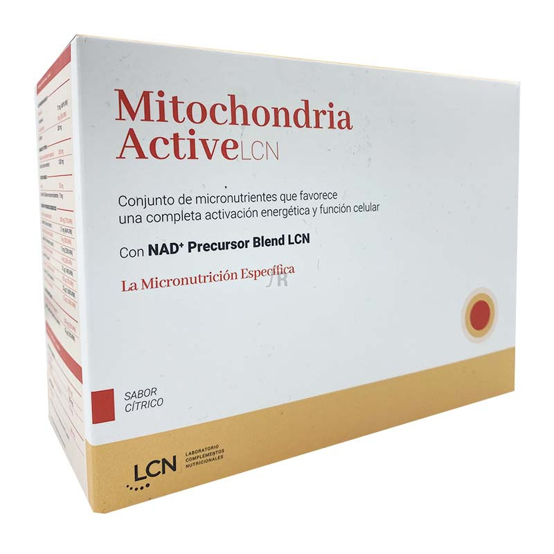 Mitocondria Active Lcn 30 Sticks + 60 Capsulas Sabor Citrico