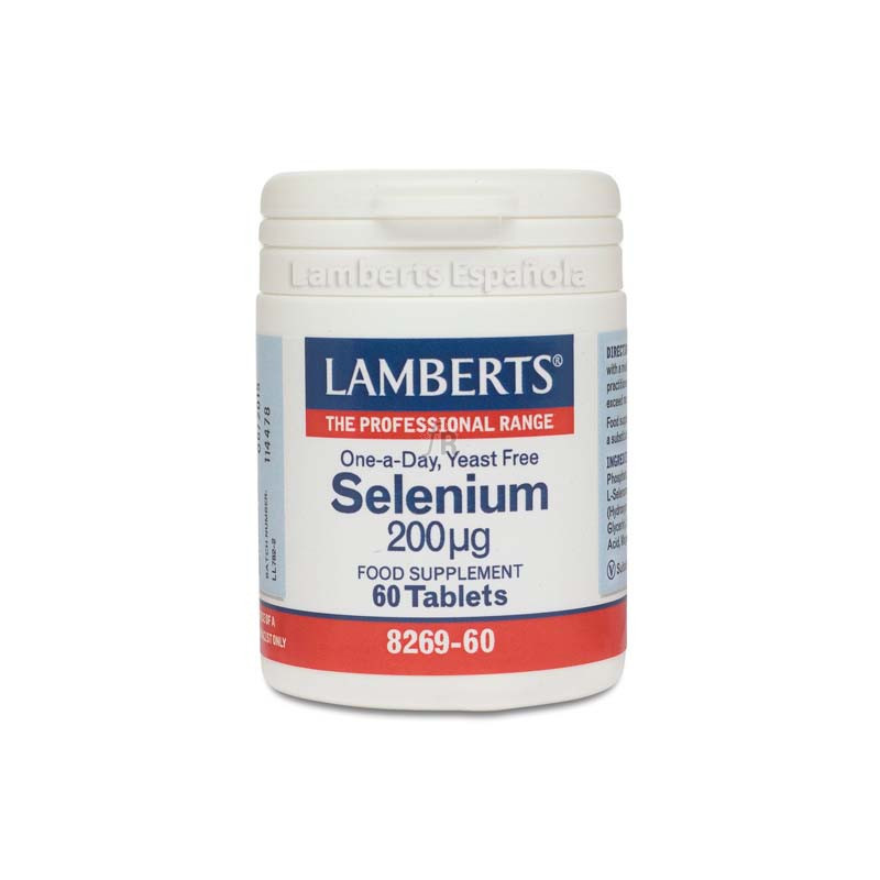 Selenium 200Mcg 60 Cápsulas Lamberts