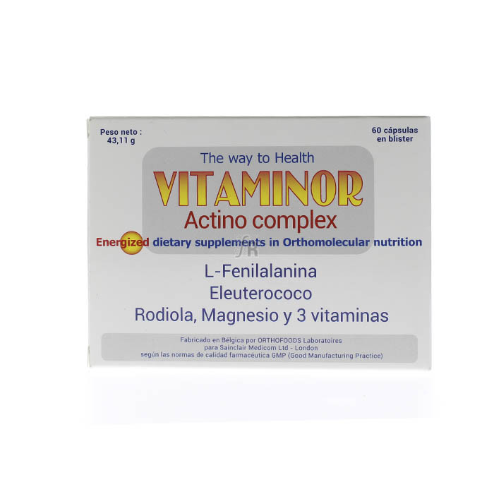 Actino Complex 60 Capsulas Vitaminor