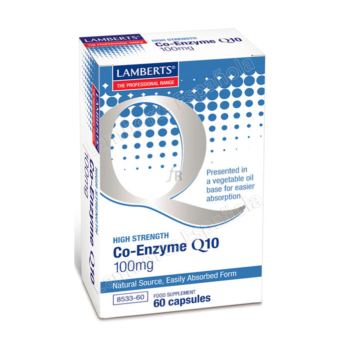 Lamberts Coenzyme Q-10 100 Mg 60 Capsulas