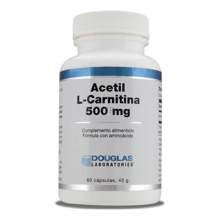 Acetyl-L-Carnitine 500 mg. 60 Cápsulas Douglas