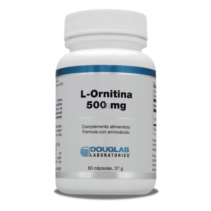 L-Ornitina 500 mg. 60 Cápsulas - Douglas