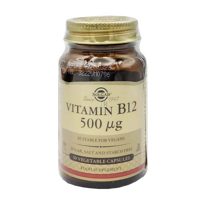 Solgar Vitamina B12 500Mcg. 100 Comprimidos