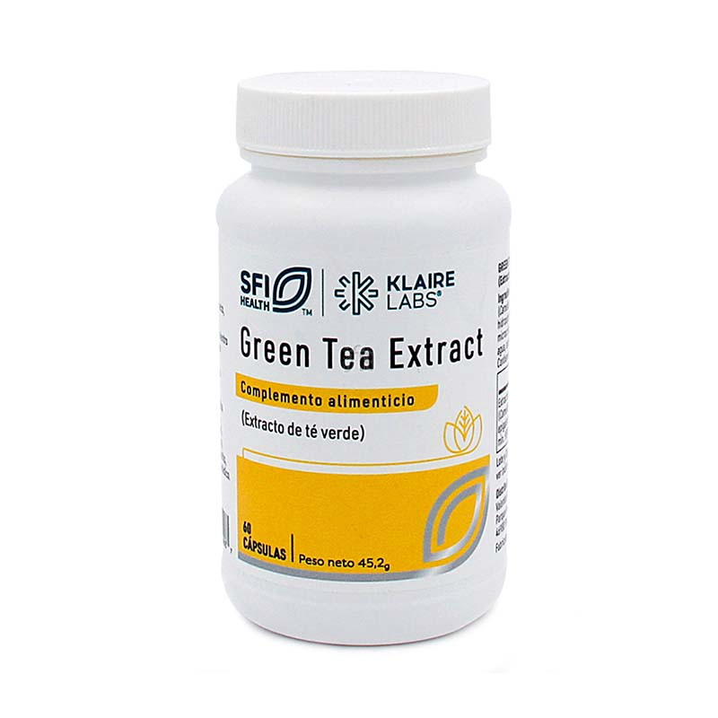 Green Tea Extract 60 Cápsulas Klaire 