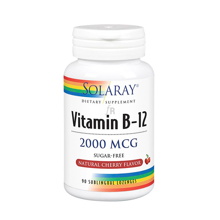 Solaray Vitamina B12 2000Mcg 90 Cápsulas