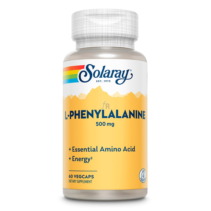 Solaray L-Fenilalanina 500 Mg 60 Cápsulas