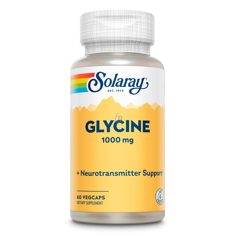 Solaray Glycine 1000Mg. 60 Cápsulas Vegetales