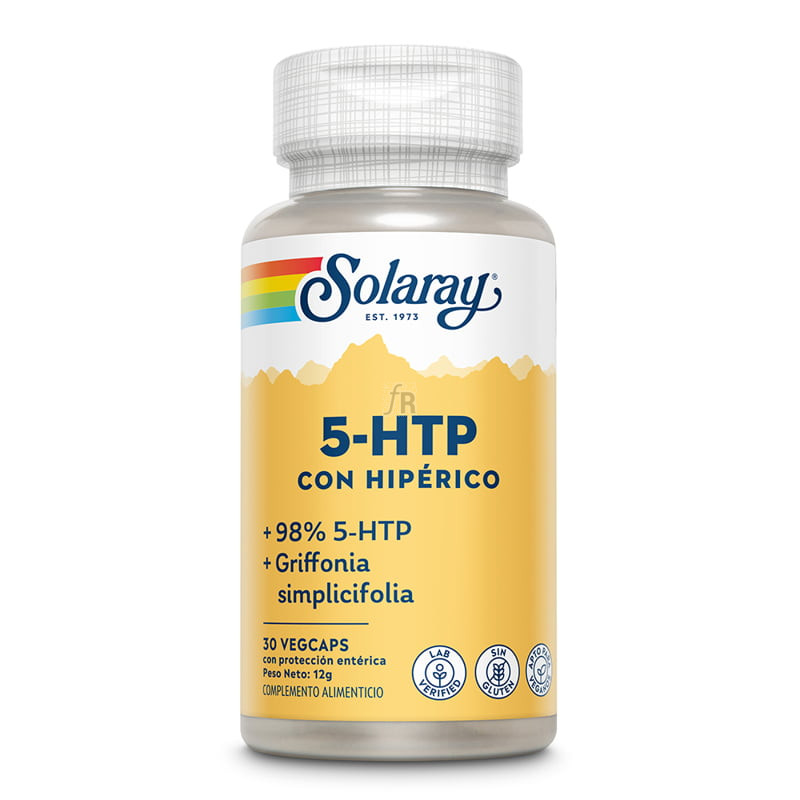 Solaray 5-Htp Hipérico 30 Cápsulas