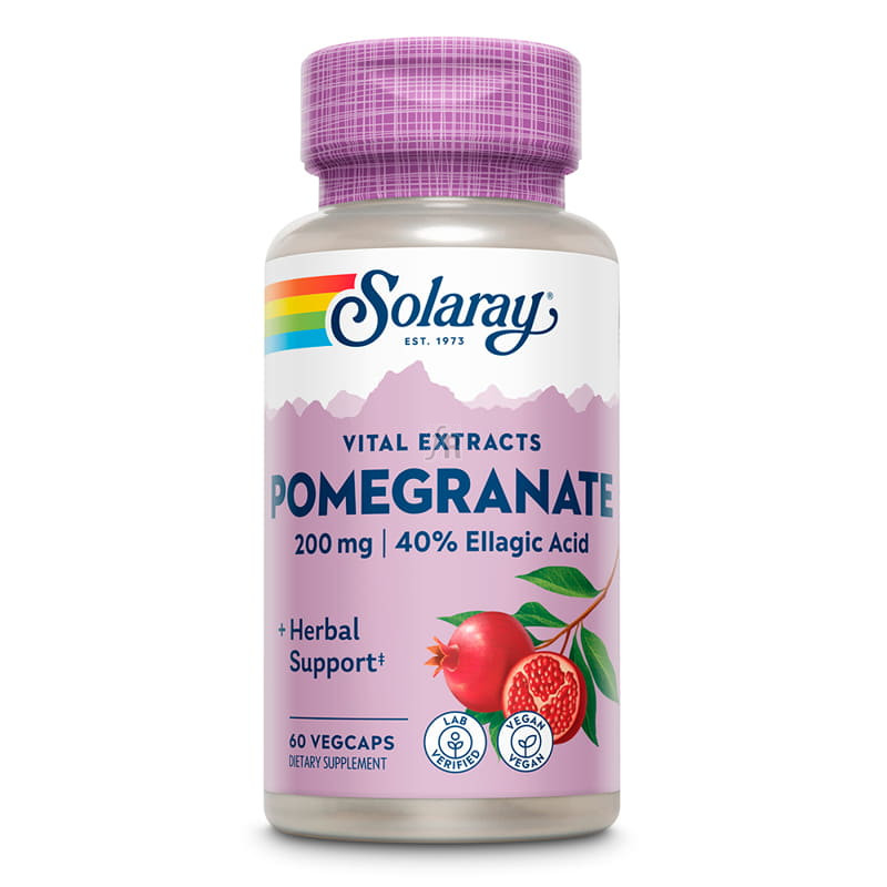 Solaray Pomegranate 200 Mg 60 Cápsulas 