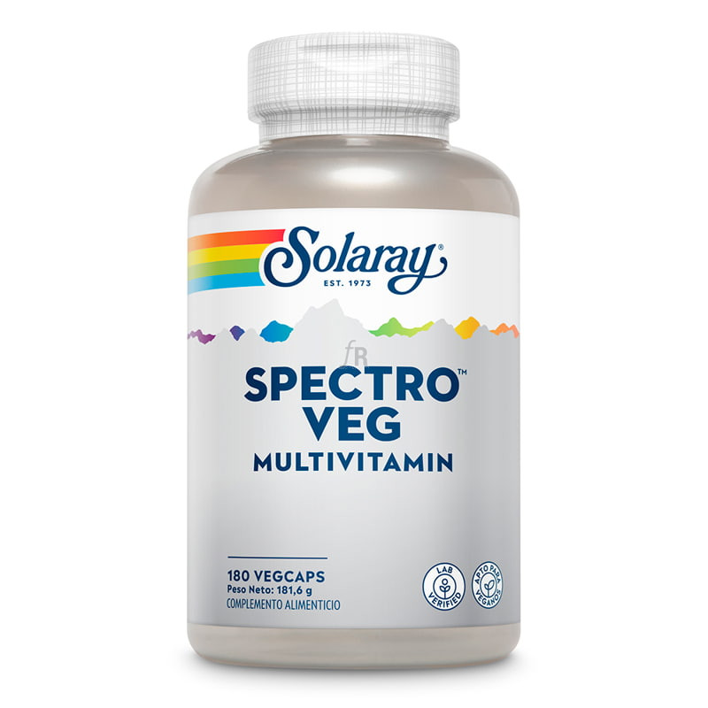 Solaray Spectro Multivitamin 180 Cápsulas
