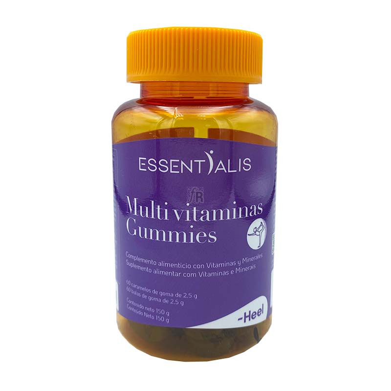 Essentialis Multi vitaminas Gummies 60 caramelos de goma Heel