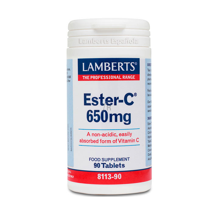 Lamberts Ester-C 650 Mg 90 Tabletas 