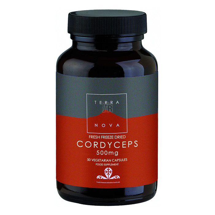 Córdiceps 500 mg (Cordyceps sinensis) 50 Cápsulas - Terranova