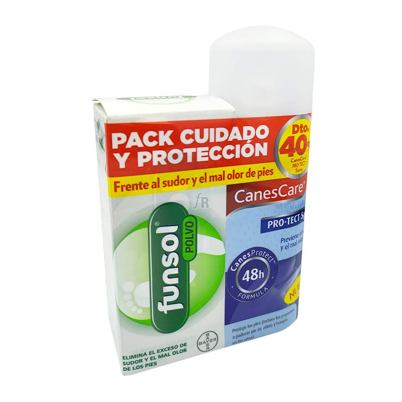 Funsol Pack Polvo 60G + Canescare Spray 150Ml 