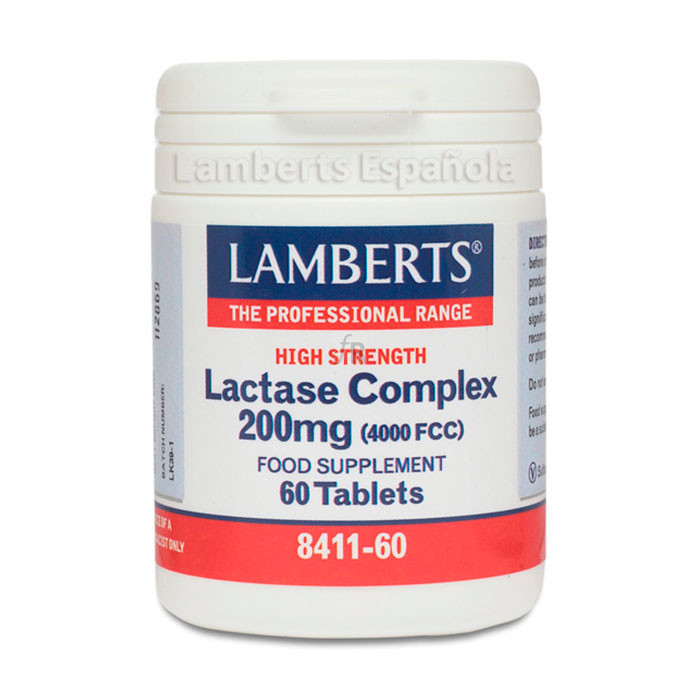 Lamberts Lactasa Complex 200 Mg 60 Tab