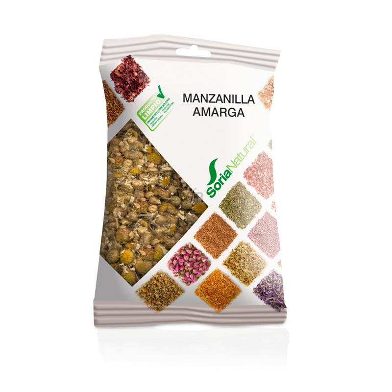Soria Natural Manzanilla Amarga Bolsa 40 Gr - Farmacia Ribera