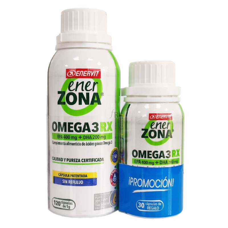 Enerzona Pack Omega 3 120 Cápsulas + 30 Cápsulas Regalo