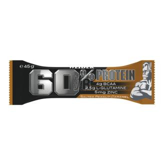 Weider  Protein 60% Barritas Mani Salado-Caram 24Ud