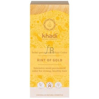 Khadi Tinte Herbal Color Rubio Toque Dorado 100 G