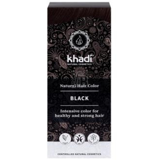 Khadi Tinte Herbal Color Negro 100 G