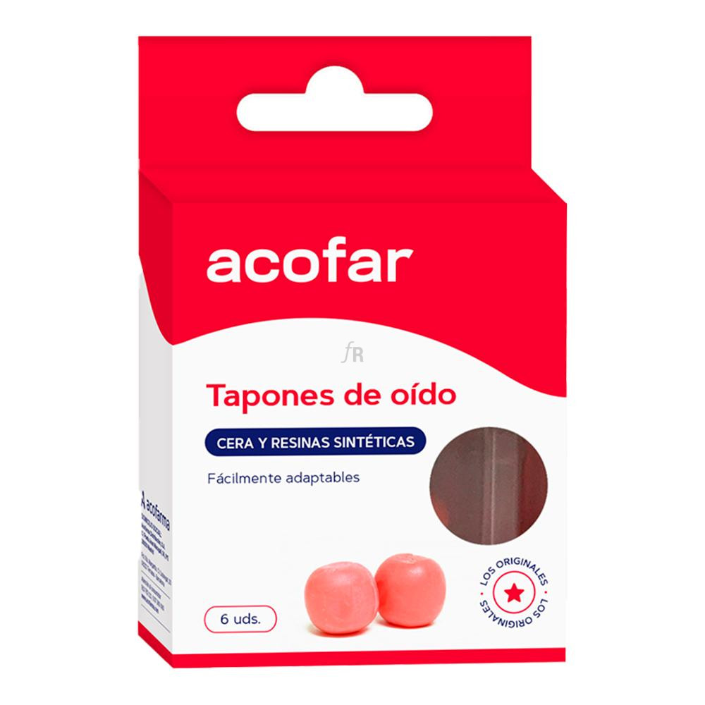 Tapones Oidos Acofarma Cera 6 U