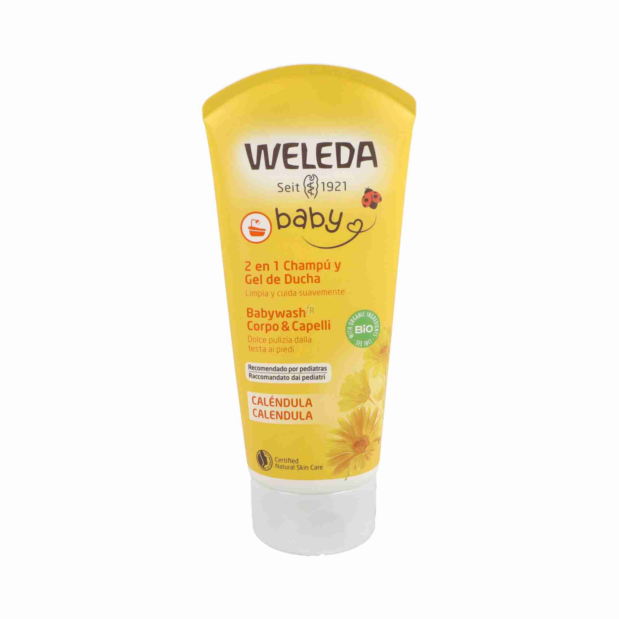Weleda Champú Y Gel De Ducha Caléndula 200 Ml.