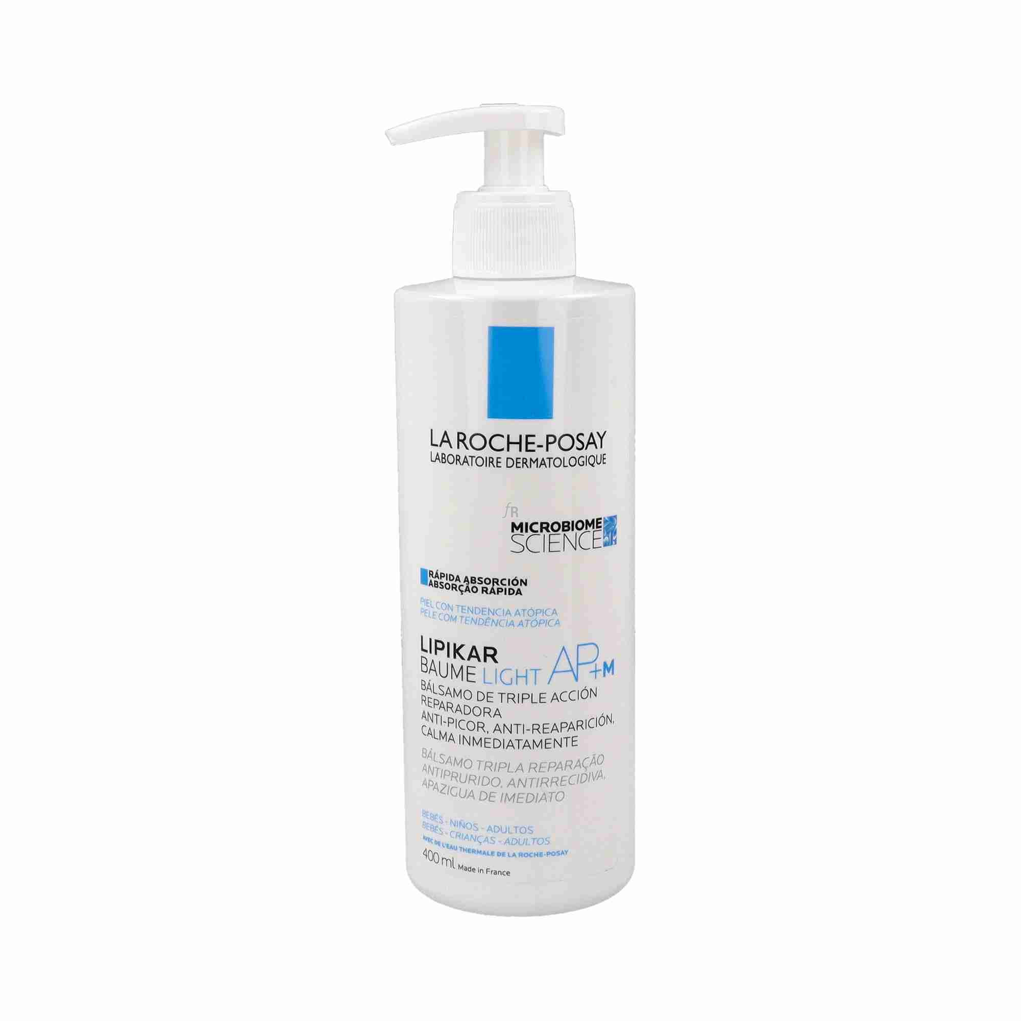 Lipikar Baume Light 1 Botella 400 Ml Con Dosificador