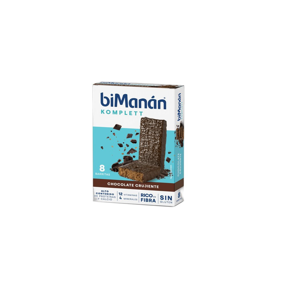 Bimanan Barrita Chocolate Crujiente Caja 8 Unid.