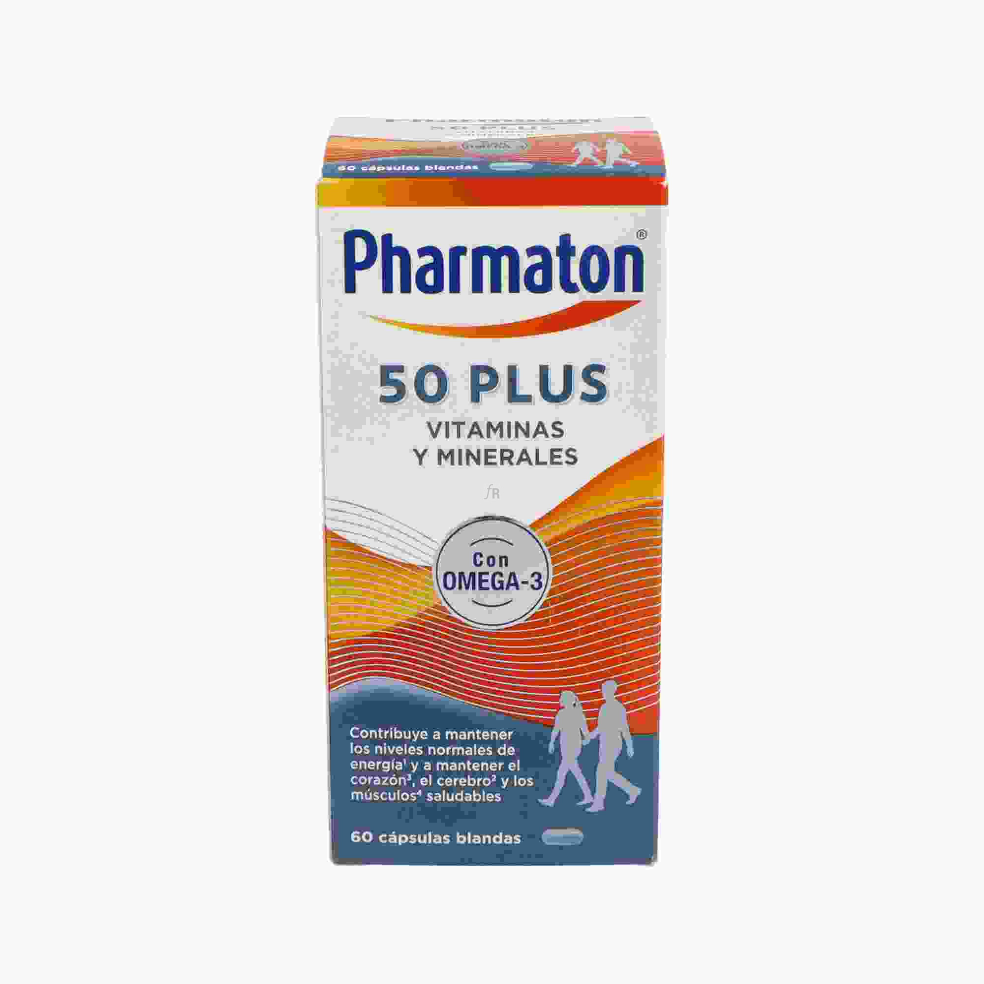 Pharmaton 50 Plus 60 Cápsulas