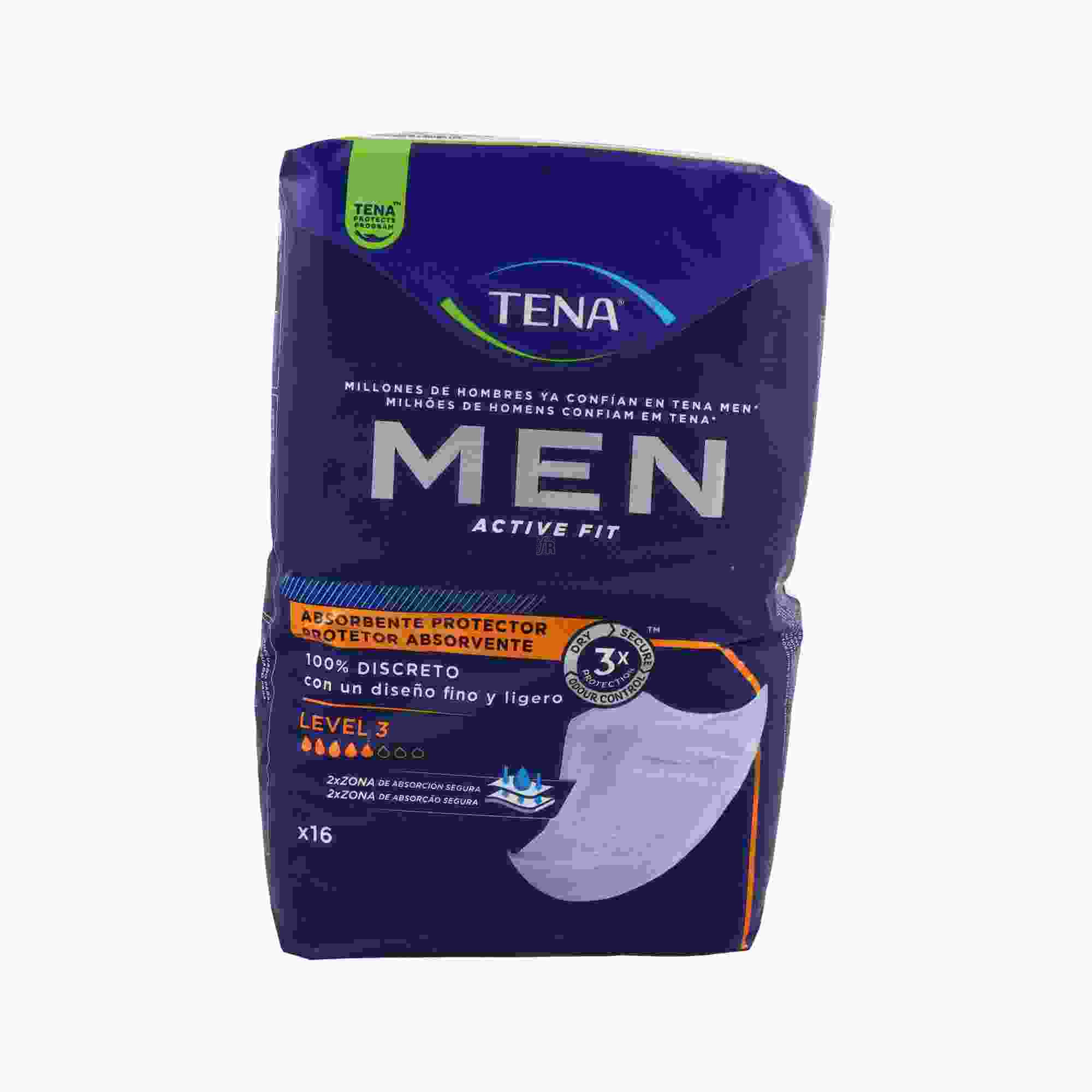 Tena For Men Inc-Liger Level-3 16U