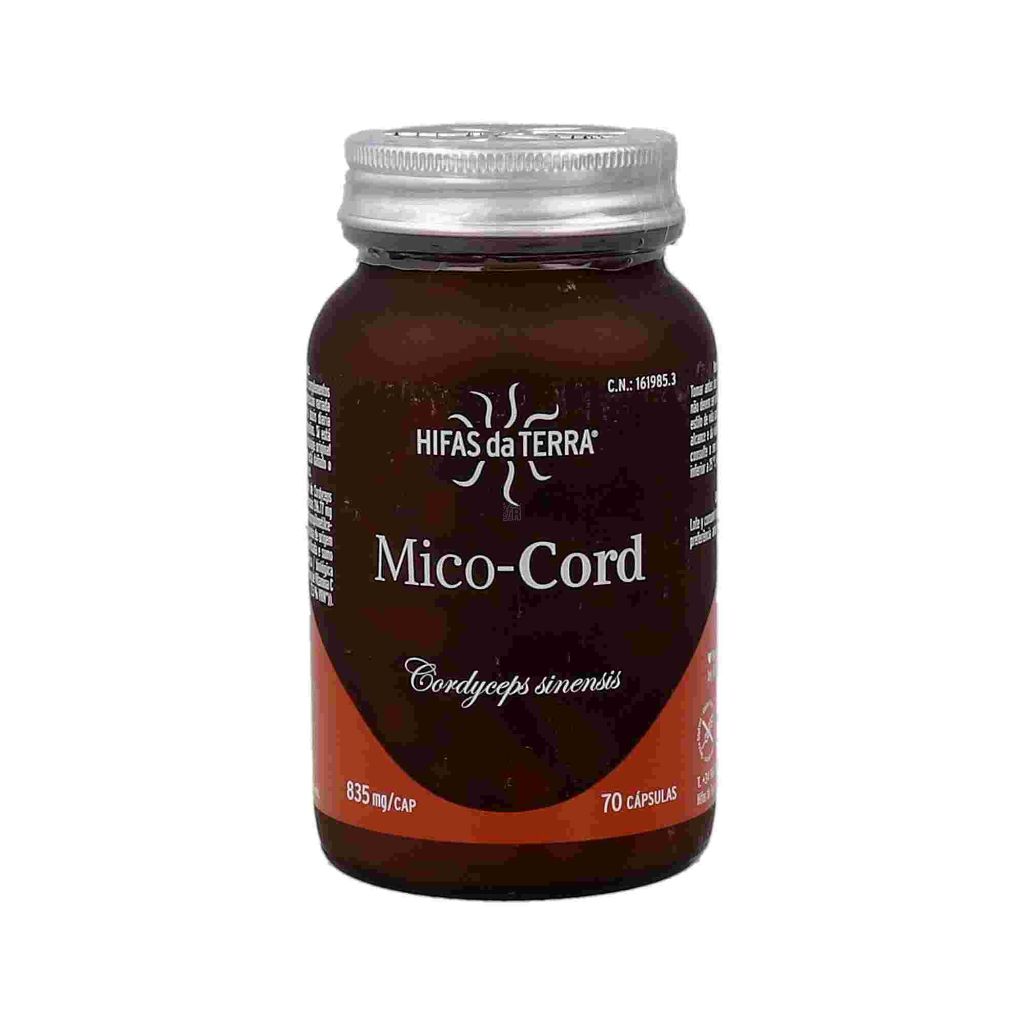 Mico-Cord 70 Cápsulas Hifas Da Terra