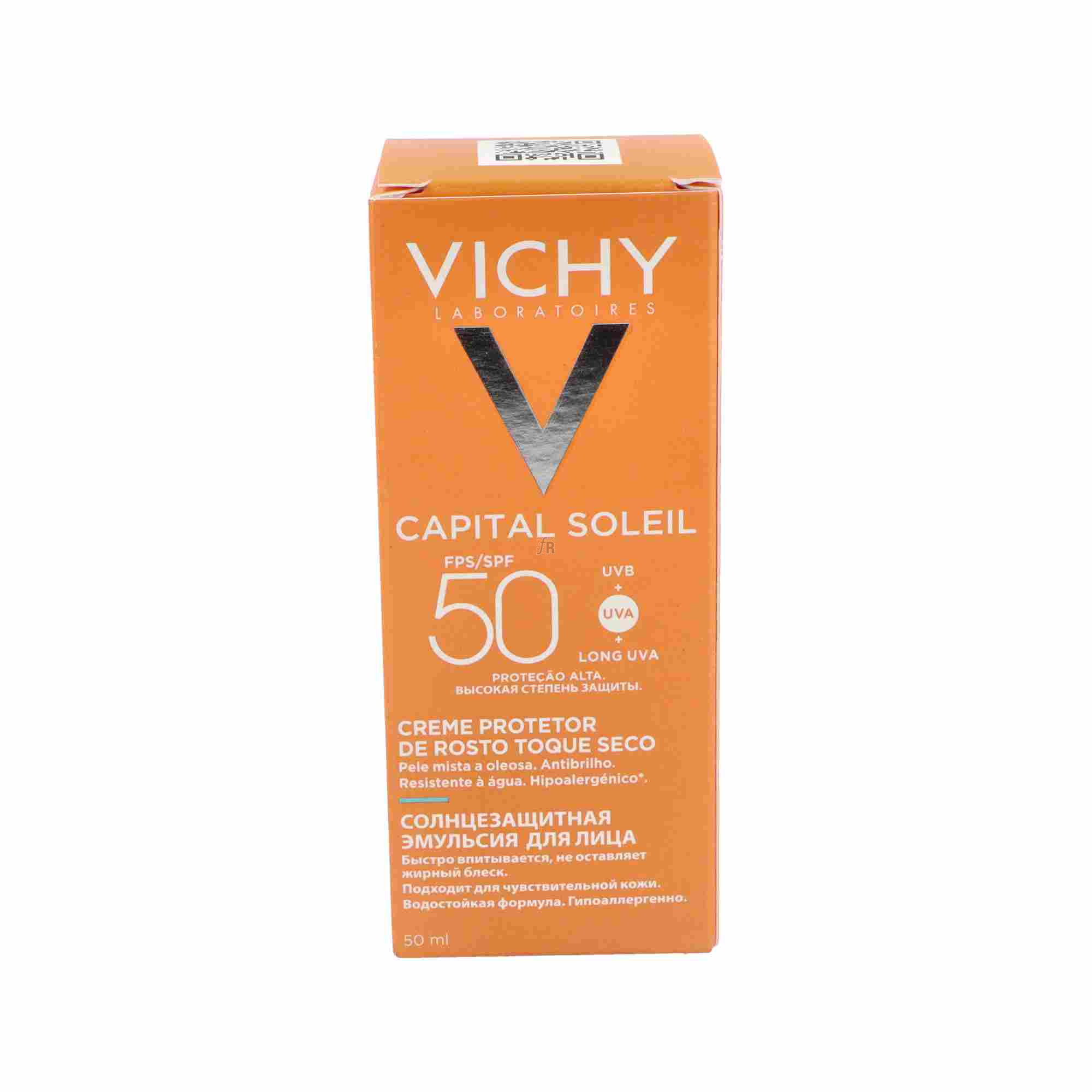 Vichy Ideal Soleil Spf 50+ Tacto Seco 50 Ml
